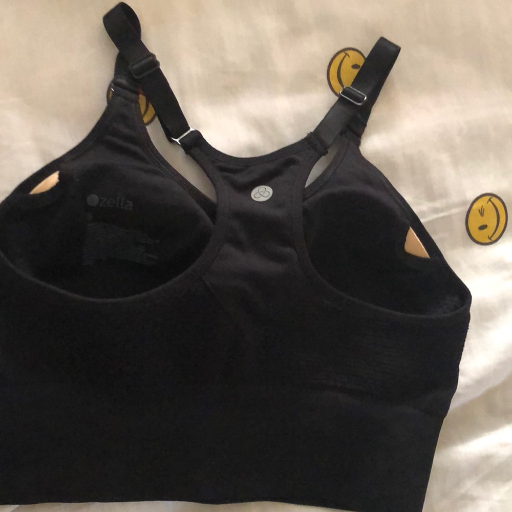 Zella Black bralette adjustable straps black small - Picture 7 of 8